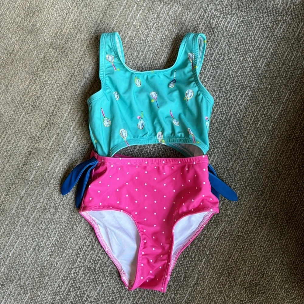 SweetHoney Kids Matching Set - Green and Pink